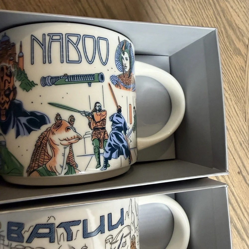 Star Wars Starbucks Disney Been There Series Mug Set of 9 Dead Stock New in Box